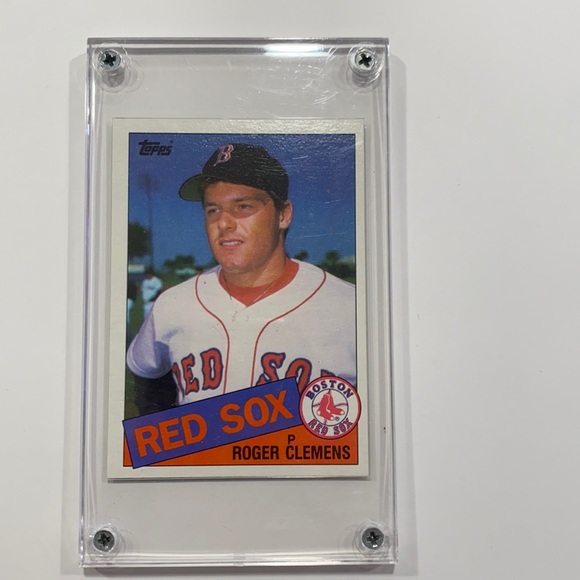 1985 Topps Roger Clemens Rookie and 1986 2nd year | Proxibid 1985 Topps Roger Clemens Rookie Card